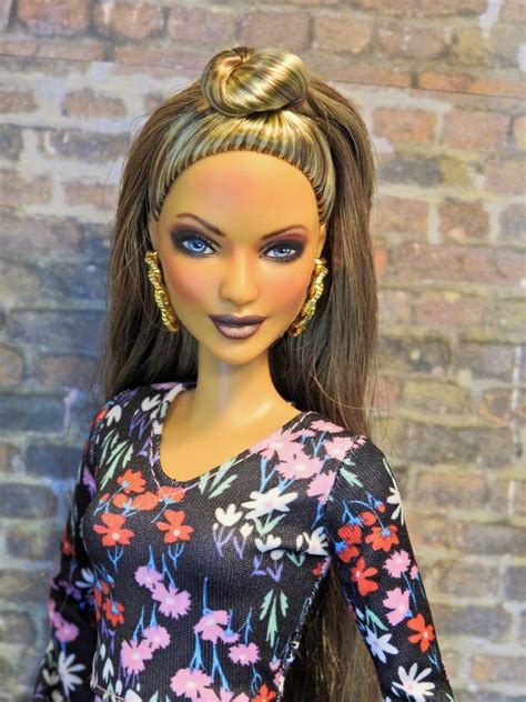 Pin On Barbie Repaints Ooak Custom Barbie Dolls By Fantasy Dolls