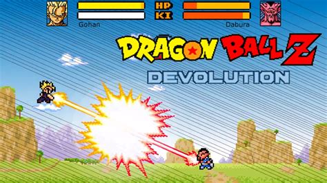 The graphics are inspired by dragon ball z goku gekitōden (game boy). Dragon Ball Z Devolution: The Buu Saga! - Part 1 (New Version 1.2.2) - YouTube