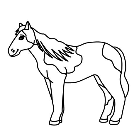 Spotted Horse Clipart Pony Graphic - Free Clipart by ...