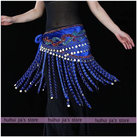 Luxurious Egyptian Belly Dance Hip Scarf Belly Dance Clothes For Sale Womens Beautiful Belly