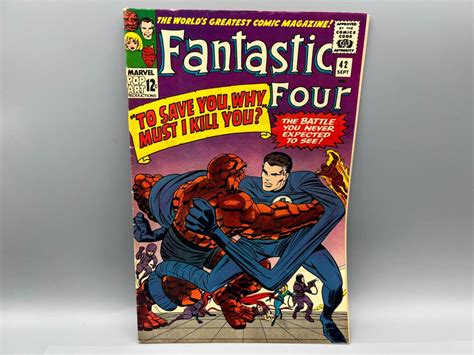 Bid Now Fantastic Four 42 Frightful Four Appearance Marvel Comics