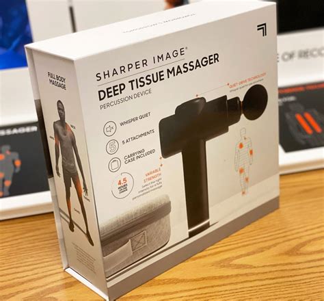 Sharper Image Deep Tissue Massage Gun Just 8499 Shipped Regularly