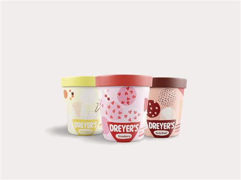 Dreyers Ice Cream Rebrand Photography On Behance