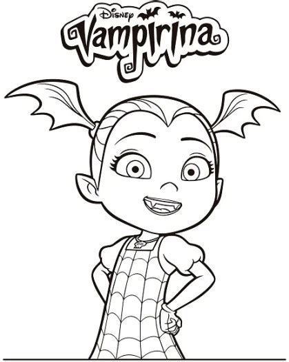 Imagenes vampirina colorear | Todo Peques