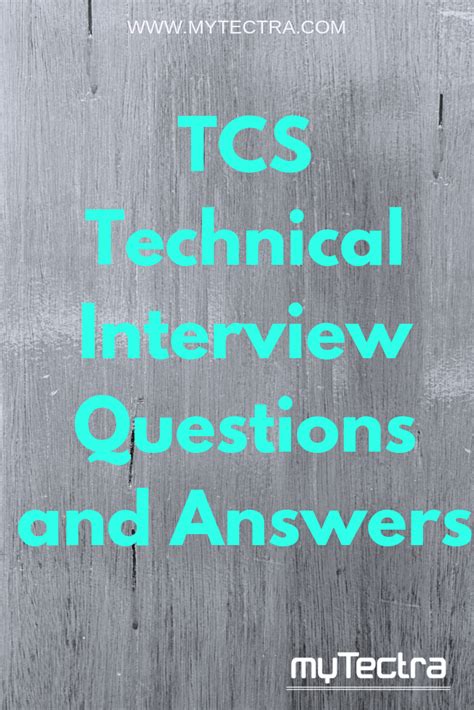 Tcs Technical Interview Questions And Answers Are You Looking Tcs Technical Intervi