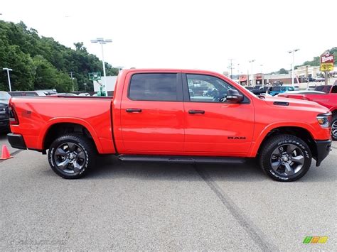 Spitfire Orange 2021 Ram 1500 Built To Serve Edition Crew Cab 4x4