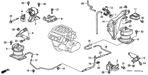 1998 Honda Accord Exhaust System Diagram Wiring Diagram