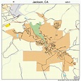 Jackson California Street Map 0636980