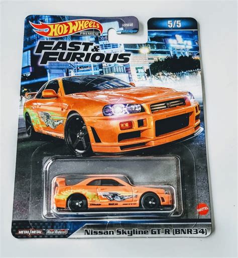Hot Wheels Fast Furious Premium Mix A Of Nissan Skyline Gt R 600 Hot Sex Picture