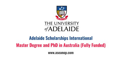 Jpa is cutting funds, but here are 20 other scholarships to apply for in 2017. Adelaide Scholarships International for Master Degree and ...