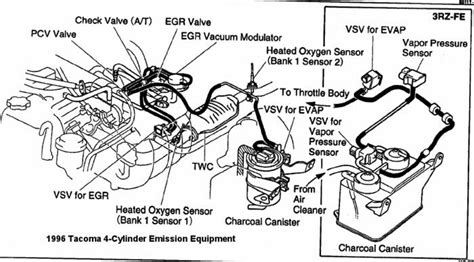 Tacoma 4 Cylinder Engine Diagram Complete Engines For 2001 Toyota