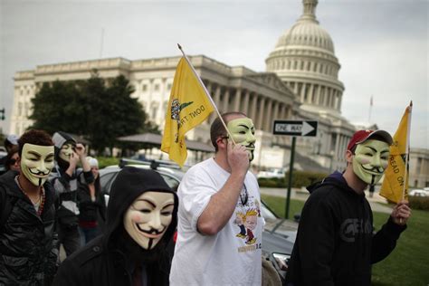 Million Mask March Around The World Pictures Cnet