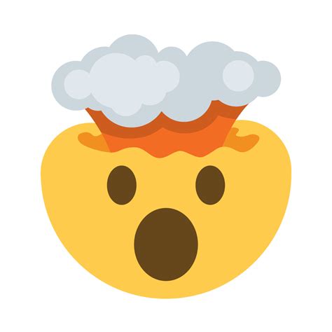 Mind Blown Emoji Png File Png Mart