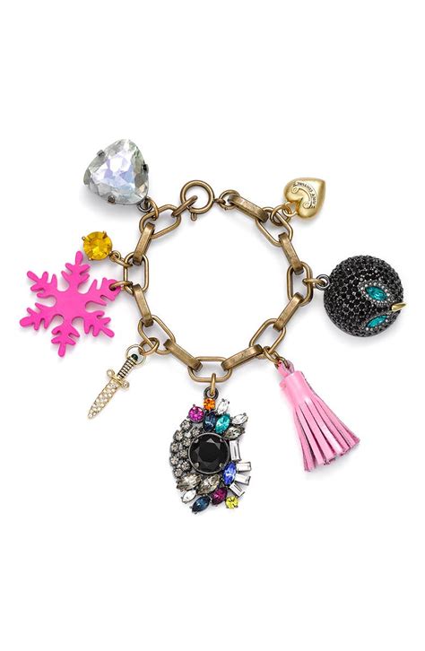 Juicy Couture Hard Core Couture Charm Bracelet Nordstrom
