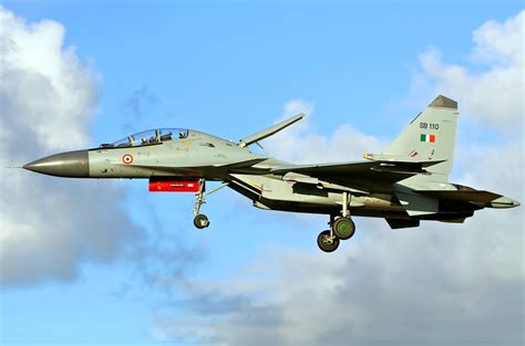 Indieah Indian Air Forces Fighter Jet Sukhoi Su 30 Mki