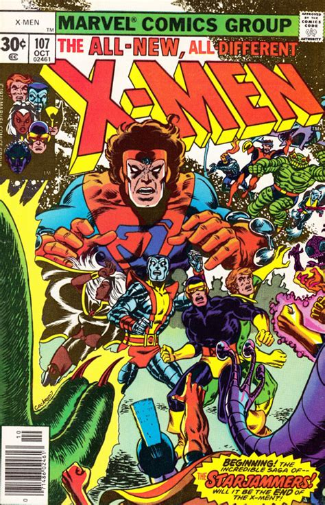 The X Men 107 Where No X Man Has Gone Before Issue