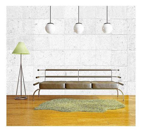 Wall26 The Modern White Concrete Tile Wall Background Removable