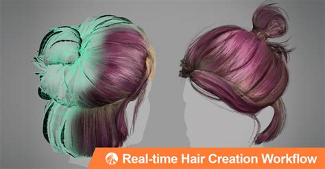 Artstation Real Time Hair Creation Workflow