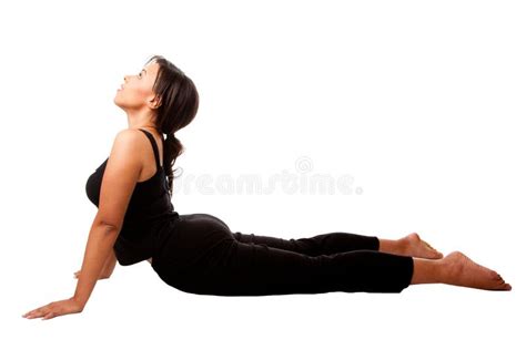 Cobra Position Yoga Excercise Stock Photo Image 21306698