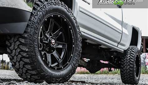 2015 Chevy Silverado 2500 HD | 20x10 Ballistic Wheels Rage Gloss black