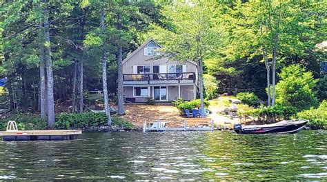 Quintessential Lake Front Cottage On Long Lake In Harrison Maine