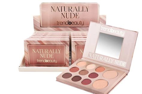 Trendbeauty Eyeshadow Color Highlighter Palette Naturally Nude