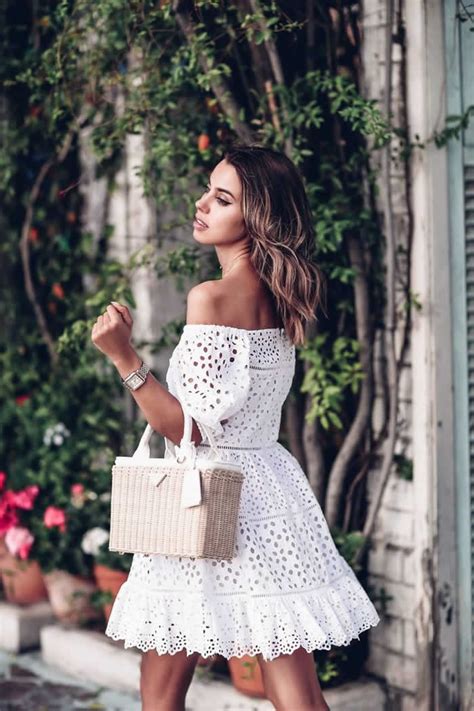 Romantic Summer Looks 20 White Dress Outfit Ideas Designerz Central