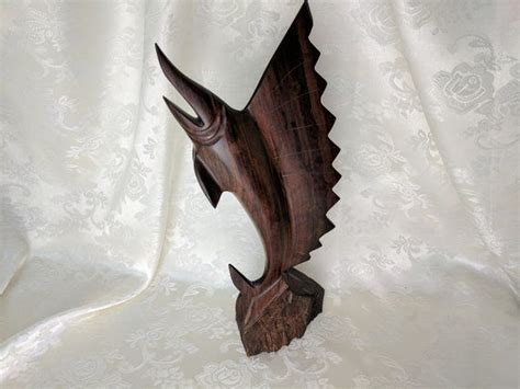 Collection by rubin eynon • last updated 8 weeks ago. Vintage Iron Wood Sailfish Marlin Swordfish Iron Wood ...