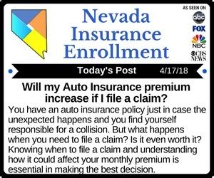 When talking about auto insurance, the first thing that should get to our mind is that auto insurance is an insurance policy purchased by vehicle owners to palliate costs associated with getting into an auto accident. Filing an Auto Insurance Claim: It Doesn't Always Save You Money -- Nevada Insurance Enrollment ...