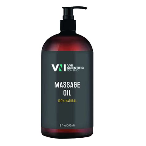 Massage Oil Cosmetic Oem Manufacturer Gmp And Halal Certified Malaysia