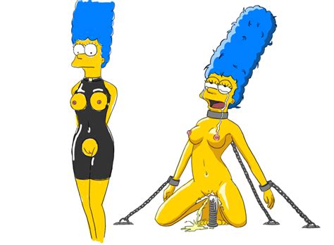 Rule 34 Bondage Bound Breasts Color Female Female Only Front View Human Insertion Marge