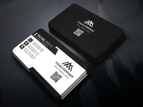 Modern Business Card On Behance