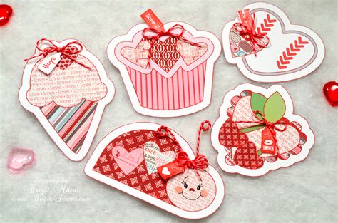 We'll show you how to make these 4 easy recycled valentine cards. Brigit's Scraps "Where Scraps Become Treasures": Quick and Easy Valentine Cards