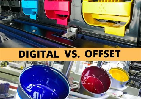 Which Process Is Better Digital Printing Vs Offset Printing Color