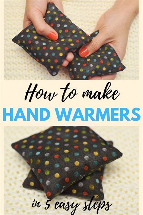 How To Make Reusable Rice Hand Warmers I Can Sew This Diy Hand