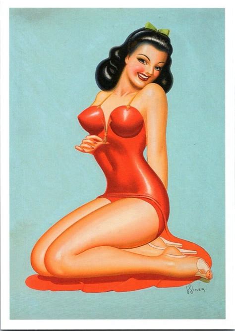 Vintage Pinup Girl Theme Chrome Era Postcard Cover Calendar Art 4x6 Topics Risque Women