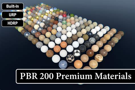 Pbr 200 Premium Materials 2d Textures And Materials Unity Asset Store