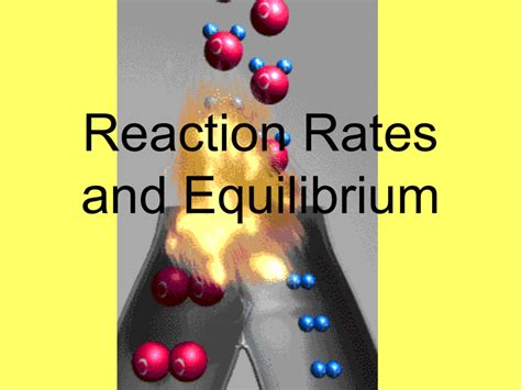 Reaction Rateschemical Kinetics