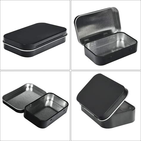 Custom Square Tin Containers Food Grade Metal Packaging Square Tin Box