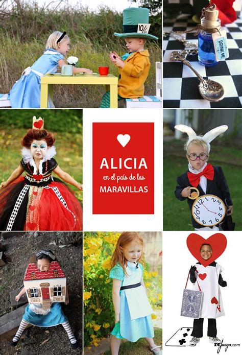 Alice in wonderland titulo hispano: Disfraces para niños inspirados en el cuento clásico de ...