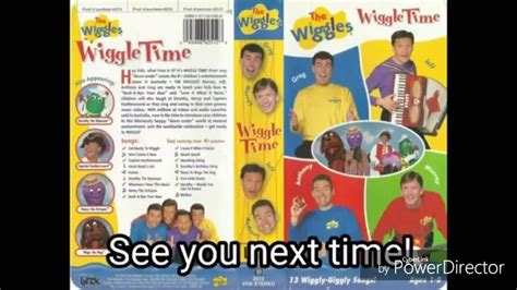 The Wiggles Song Titles From Wiggle Time 1998 Reverse Youtube