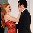 Jessica Chastain and Oscar Isaac PDA at Venice Film Festival - Vogue ...