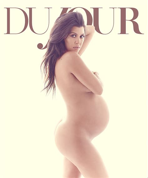 Move Over Kim Kourtney Kardashian Naked And Pregnant For Photo Shoot