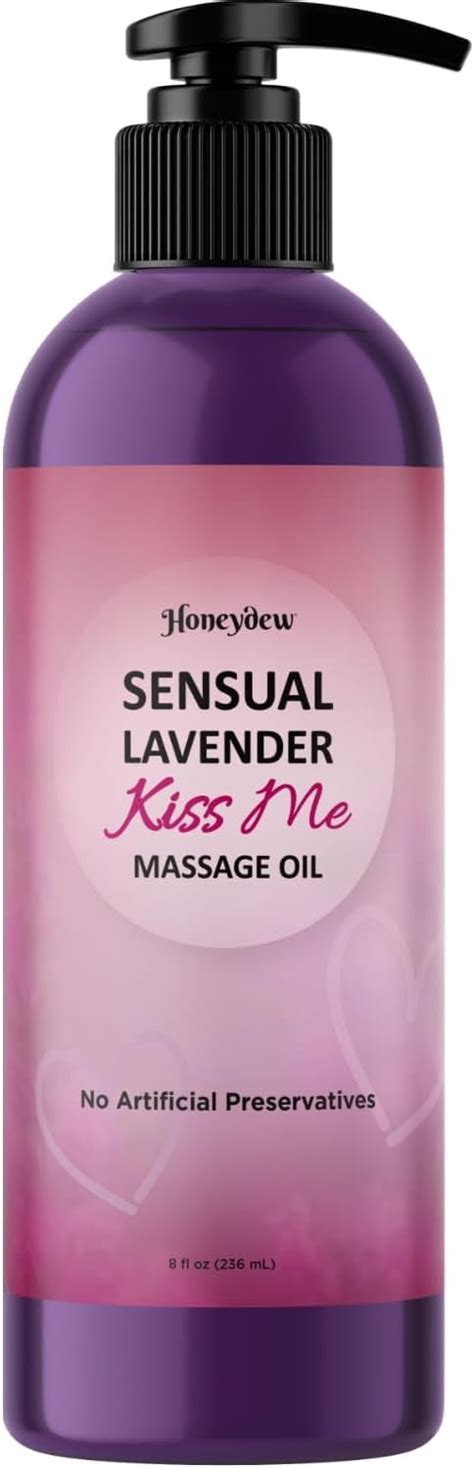 Aromatherapy Sensual Massage Oil For Couples Honeydew Kiss Me
