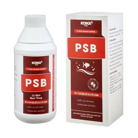 Probiotic KoiKa PSB Reduce Toxic Gases NH3 NO2 H2S Men Vi Sinh Cho