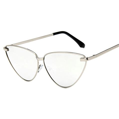 2018 new cat sunglasses women brand trendy tinted color vintage shaped sun glasses famle drop