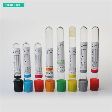 Vacutainer Tube Types