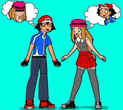 Ash And Serena Body Swap By Tsukig5 By Starfighter364 On Deviantart
