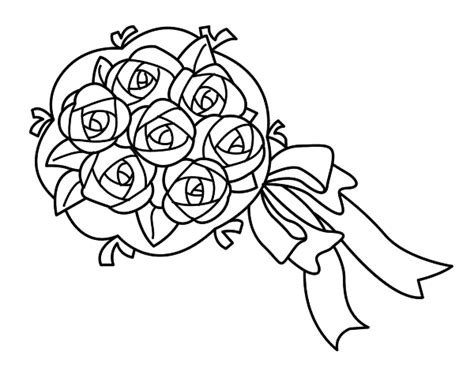 Mazzo di 10 fiori realizzato e personalizzato artigianalmente con confetti di sulmona, ogni fiore è confezionato con 5 petali di confetti incartati con colori assortiti e 1 al centro in bianco, il gambo che sostiene il fiore è realizzato con anima in ferro modellabile ricoperto di. Disegno di Mazzo di gardenie da Colorare - Acolore.com