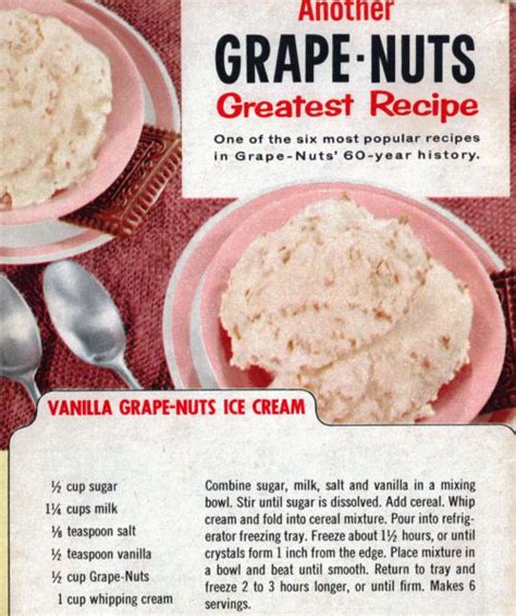 How Grape Nuts Ice Cream Became A Cult Favorite Eater